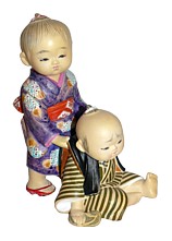 японская статуэтка, 1960-е гг.