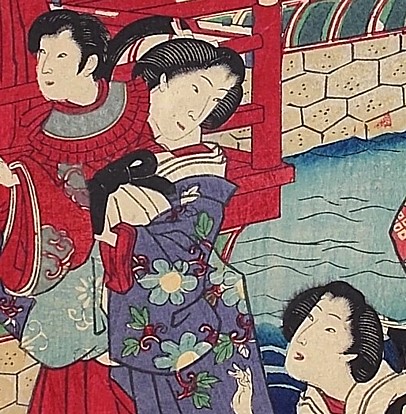 �������� ����������� (�������) 1880-� �. Chikanobu 
