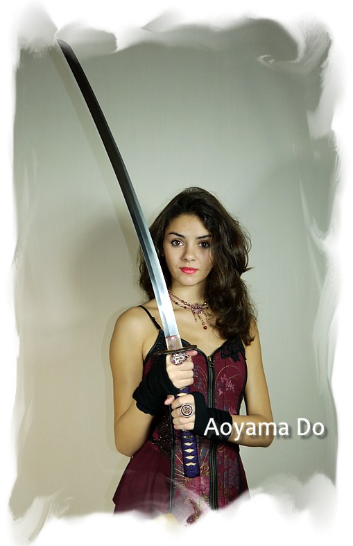 антикварный японский меч