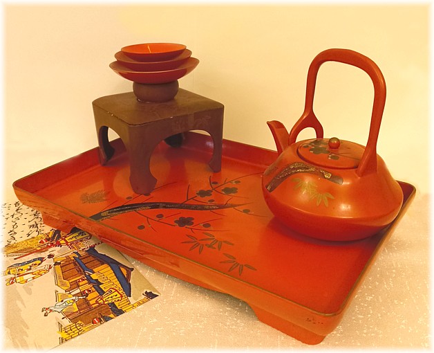 набор посуды для сакэ, Япония, 1950-е гг..